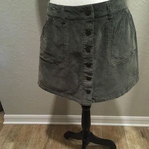 Corduroy skirt